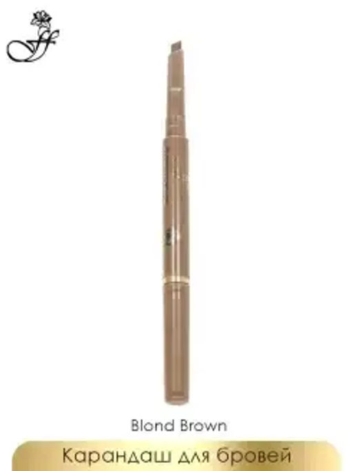 FFleur Карандаш ES412 blond brown-светло-коричневый, для век и бровей Powder