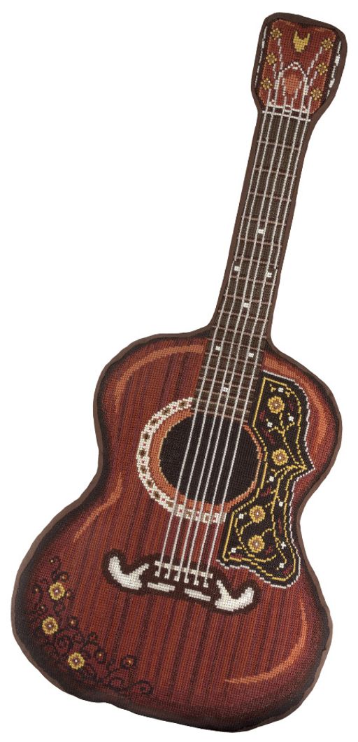 Набор для вышивания PANNA PD-7011 Подушка Гитара 31.5 х 68 см