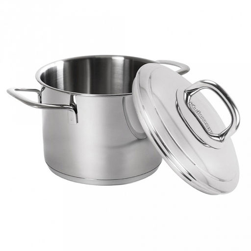 Кастрюля из нержавеющей стали Safia 1,8л, д16см, h16,5см, дно д15см, s0,8мм, металлическая крышка, плоское, утолщенное дно, ТРС (теплораспределительный слой), нержавейка AISI 304 (18/10) (Россия) Подходит для всех видов плит, включая индукционную. - Домашняя мода фото 2