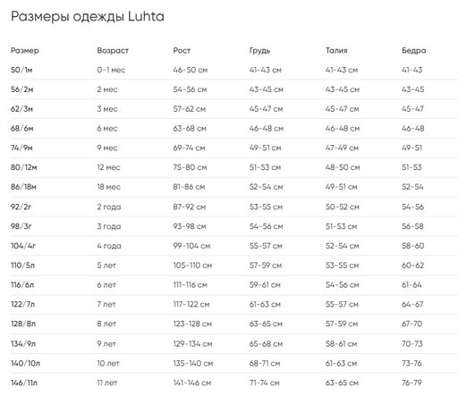 Luhta / Комбинезон утепленный