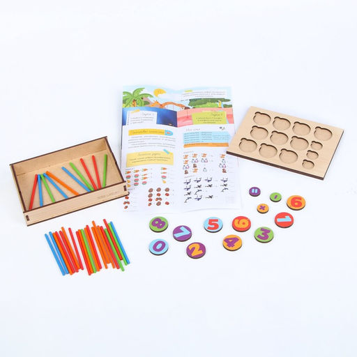 Настольная игра Математика для малышей - Лесная мастерская фото 2