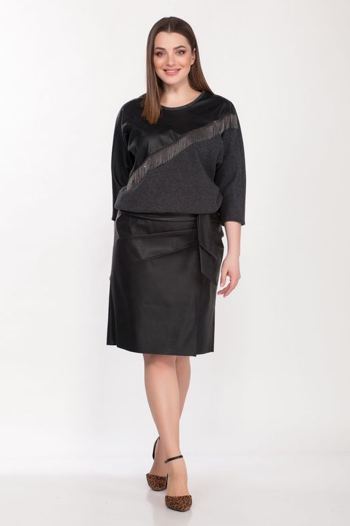 Платье Belinga 1222 черный - Mira fashion фото 845