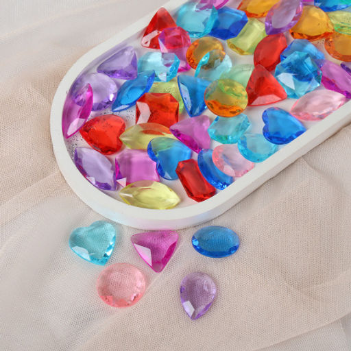 Декоративные камни 100 г / XM-27 /уп 200/ пластик - Галеонтрейд фото 2