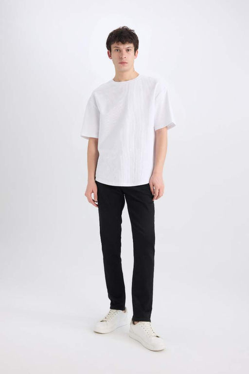 Carlo Skinny Fit Ekstra Dar Kal?p Normal Bel Ekstra Dar Paca Jean Pantolon - Defacto фото 3