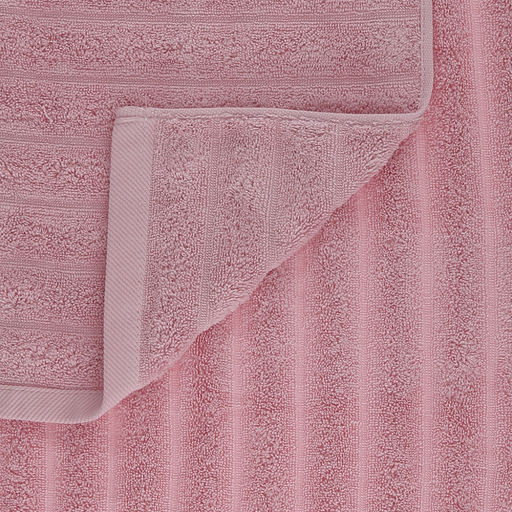 Полотенце махровое "Шелковый путь" 70х140см, хлопок 100%, розовый (Китай)