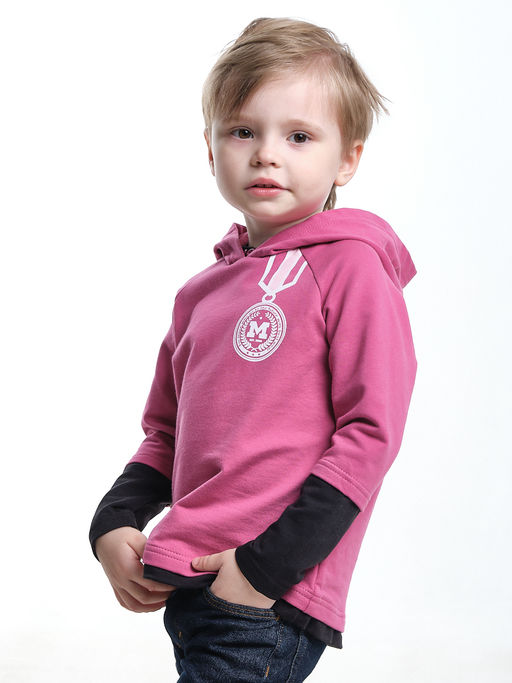 Толстовка с капюшоном UD 0337 слива - Mini maxi фото 10