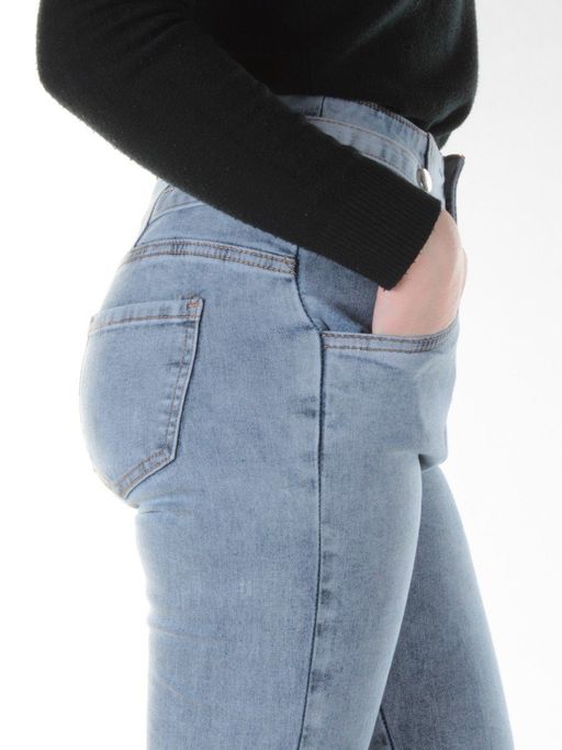 0011 Джинсы женские зауженные YTD JEANS