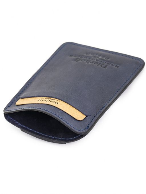 Мужская кожаная визитница Dierhoff Д 6018-912 - Sergio valentini фото 2