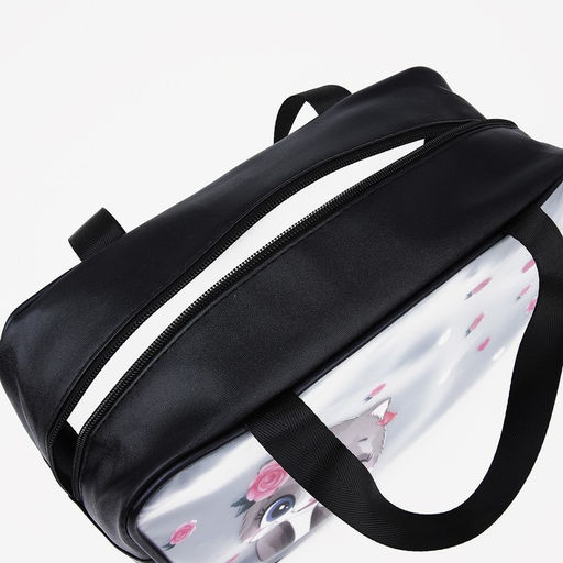 Косметичка на молнии, цвет чёрный - Simaland фото 3