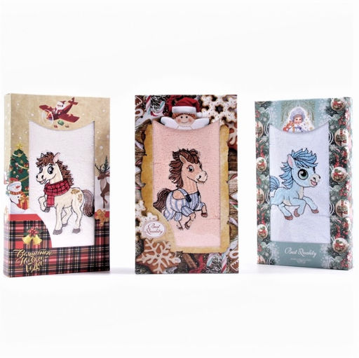 Полотенце микрофибра в коробке 35*75