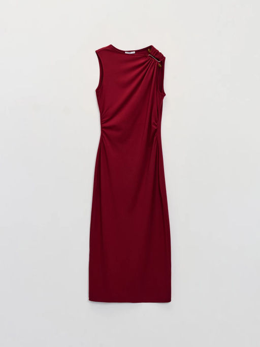 Платье длины миди с брошью ZR2605022923-77 / Zarina