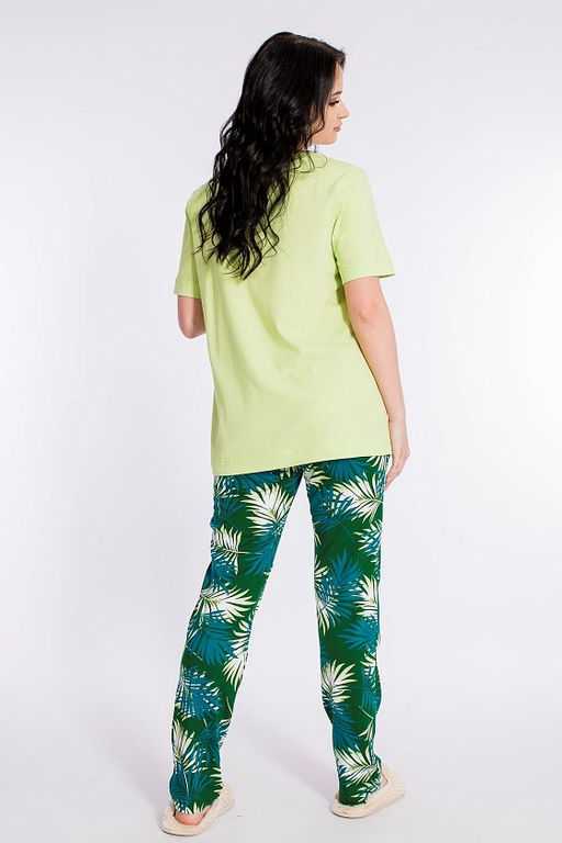 Костюм (футб+брюки) Арт. 32276Пд Фисташковый - Елена фото 5