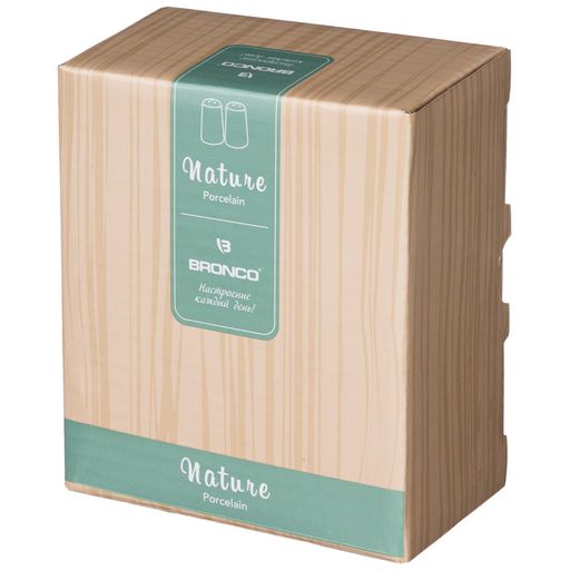 НАБОР ДЛЯ СПЕЦИЙ BRONCO NATURE 2 ПР. 7,5*5*5 СМ МЯТНЫЙ  фото 2