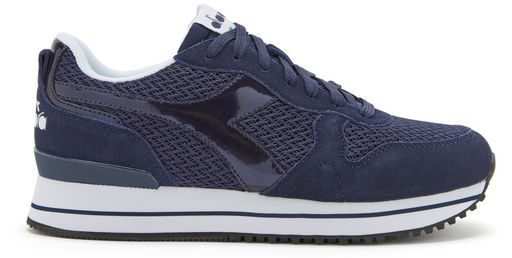Кроссовки для активного отдыха DIADORA OLYMPIA PLATFORM MAXI WN ТЕМНО-СИНИЕ  фото 2