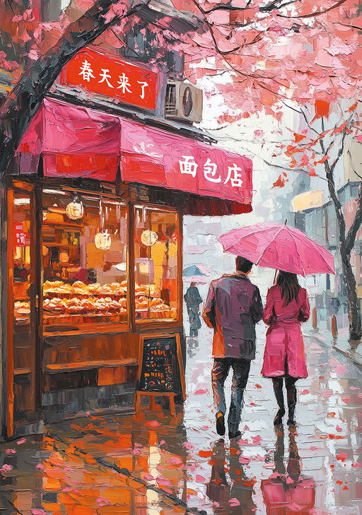 ФРЕЯ Пазл 1000 элемент. PZL-1000/86 Весна в Шанхае