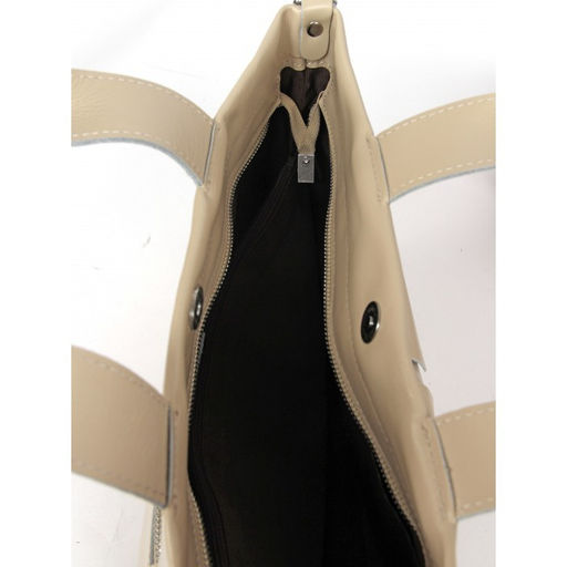 Сумка женская натуральная кожа RM-SH-8203, 1отд+карм/перег, плечевой ремень, бежевый SALE 261760 - Adelia фото 8