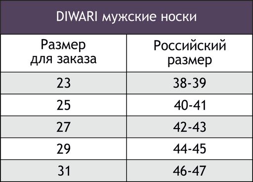 Мужские эластичные носки из хлопка DIWARI  фото 3