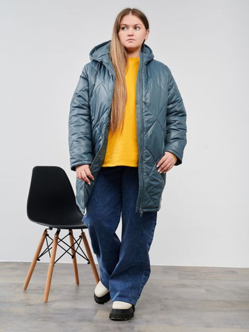 Полупальто, куртка Руди серый - Yollochka фото 4