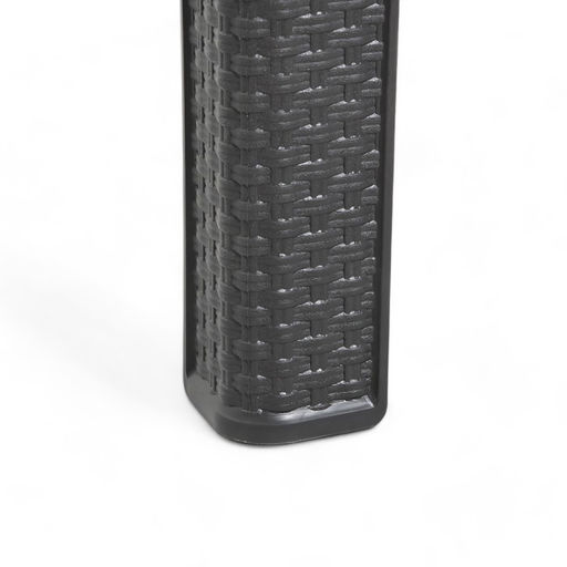 Столик кофейный «Ротанг», 44×44×41 см, пластиковый, цвет антрацит