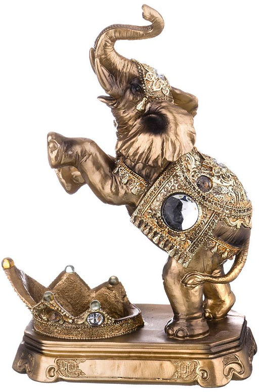 ПОДСТАВКА ПОД БУТЫЛКУ СЛОН 27*15 СМ. ВЫСОТА=38 СМ.