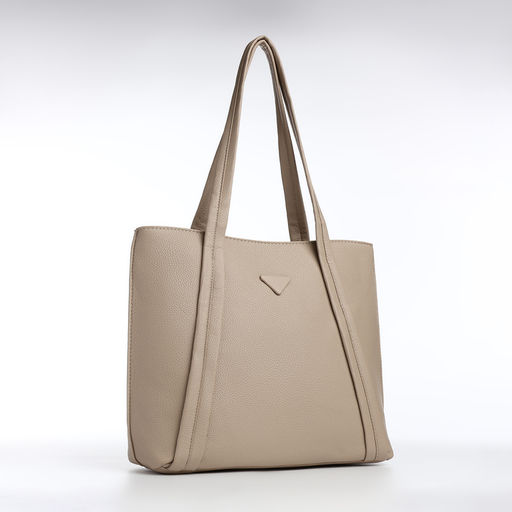 Сумка жен 30*10*26, отд на молнии, бежевый - Simaland фото 3