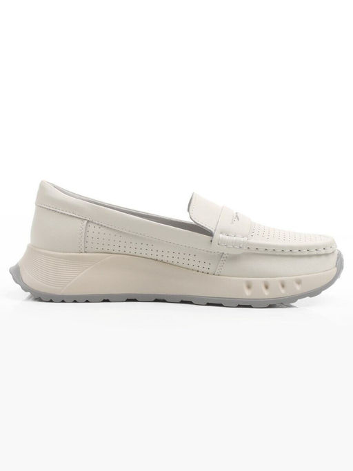 06-C948-9A LT. BEIGE Туфли летние женские (натуральная кожа)