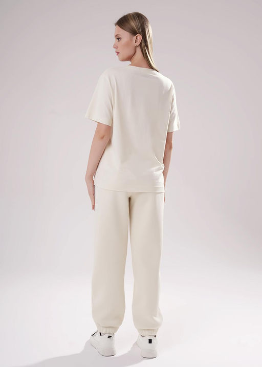 LF15-106 Футболка жен. Футер теплый (ЧЗ)