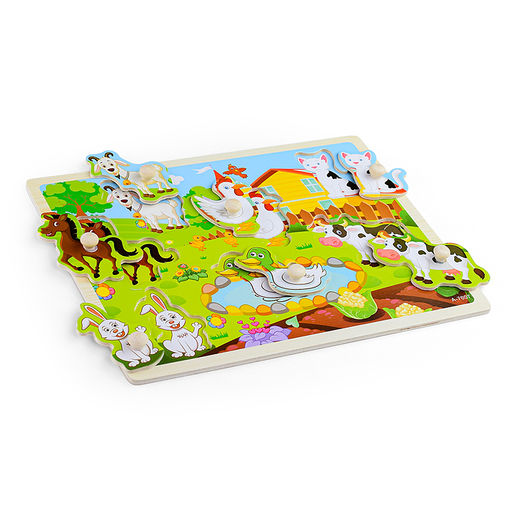 Пазл-вкладыш Домашние питомцы - Щепочка фото 3