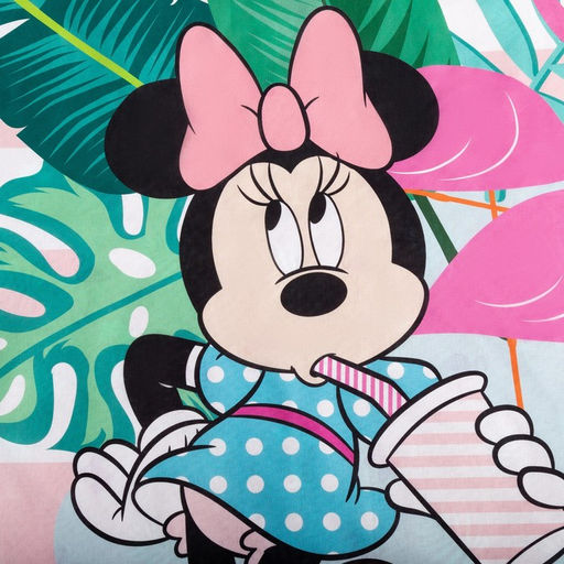 Постельное бельё 1,5 сп Spring Palms, Минни Маус, 143*215 см, 150*214 см, 50*70 см -1 шт, поплин - Disney фото 3