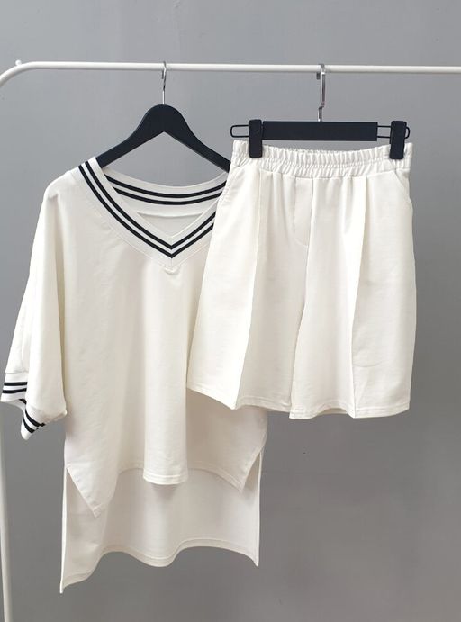 95% хлопок, 5% лайкра. Костюм цвет молочный - Knitka wear фото 6