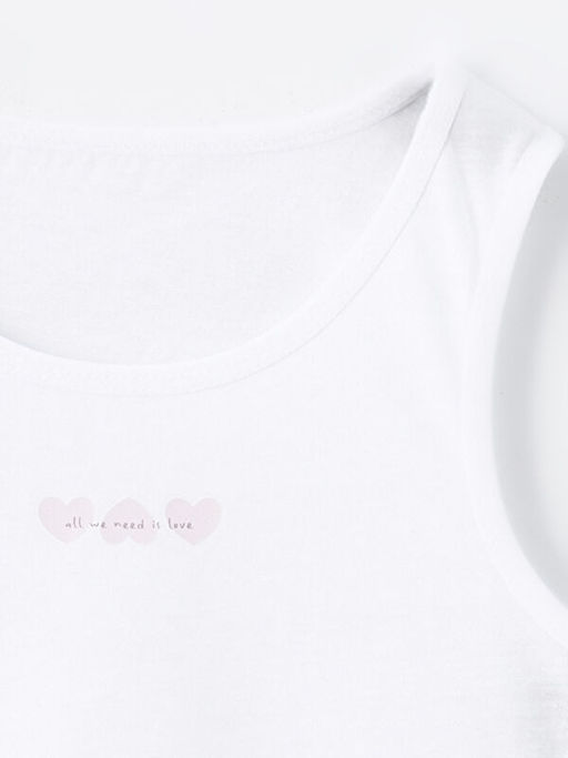 Bisiklet Yaka Basic K?z ?ocuk Atlet - Waikiki фото 2