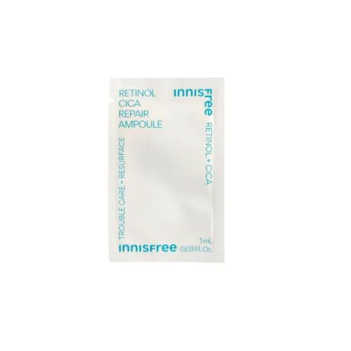 Sample Сыворотка корректирующая с ретинолом и центеллой азиатской INNISFREE Retinol Cica Repair Ampoule, 1ml
