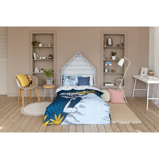 Постельное бельё 1.5-спальное «Этель» T-Rex king, бязь