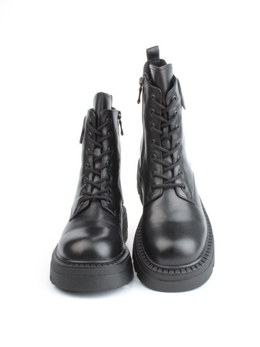 04-M3-1476 BLACK Ботинки зимние женские (натуральная кожа, натуральный мех) - Фабричный китай фото 10