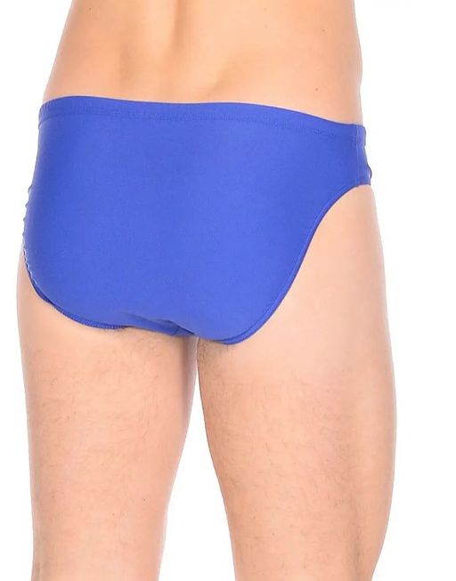 5682 Плавки мужские однотонные с отделкой *