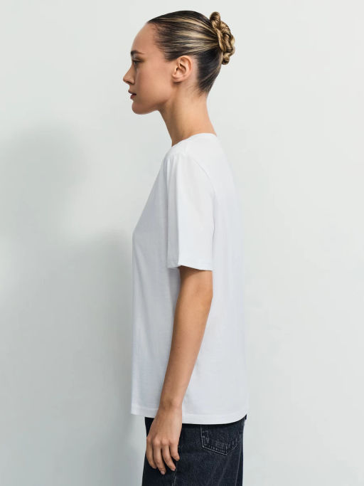 Базовая футболка из хлопка / Zarina  фото 4