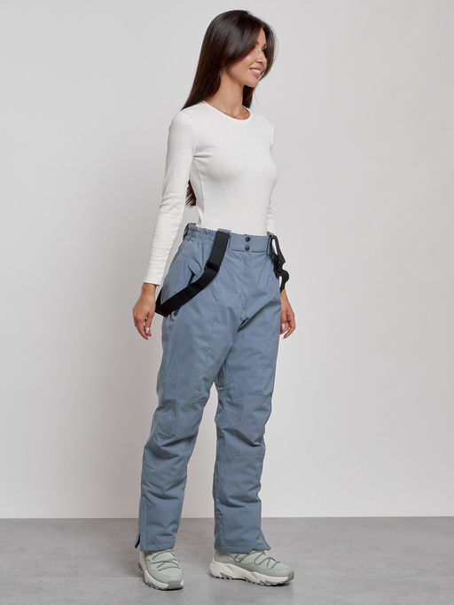 Горнолыжный костюм женский большого размера зимний синего цвета 02308S - Chunmai фото 23