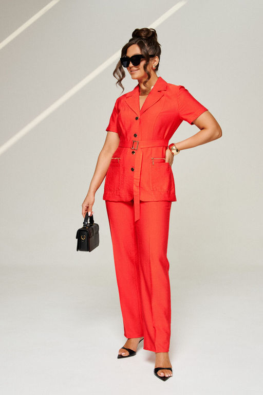 Костюм 6309 алый - B&F фото 4