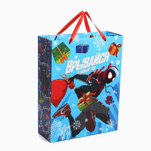 Пакет ламинированный Врывайся в Новый Год!, 31 ? 40 ? 11.5 см