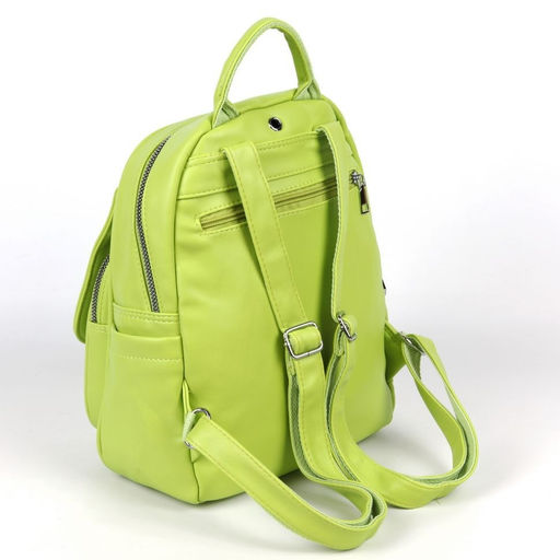 Женский рюкзак из эко кожи Z166-2 Светло-Зеленый - Cidirro фото 3
