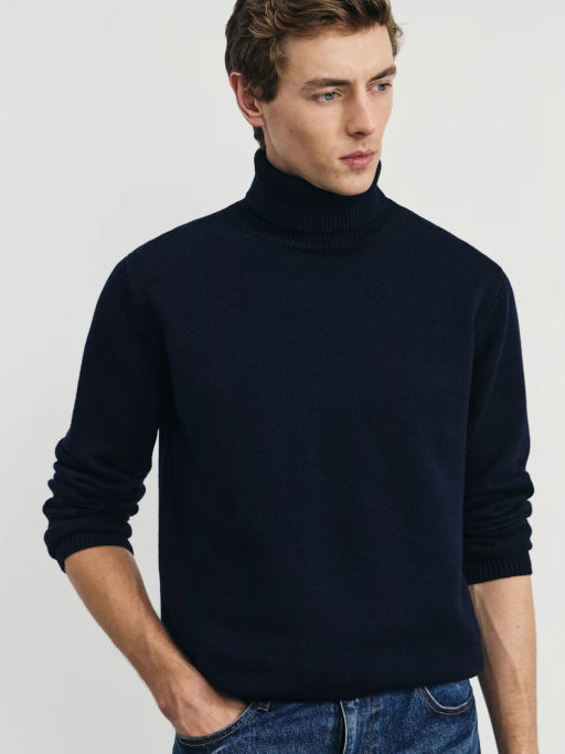 Свитер relax fit с высоким горлом / Zarina