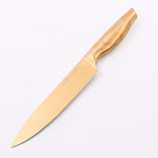 40610 Набор кухонных ножей нерж/ст + подставка пластик 6пр MB (х12) - Mayer&boch фото 7