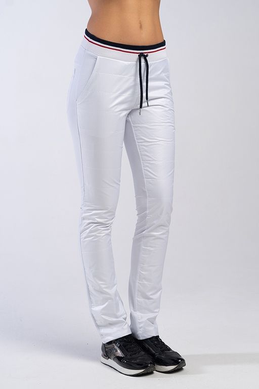 Брюки из тонкого футера с плащевкой - А+б коллекция фото 5