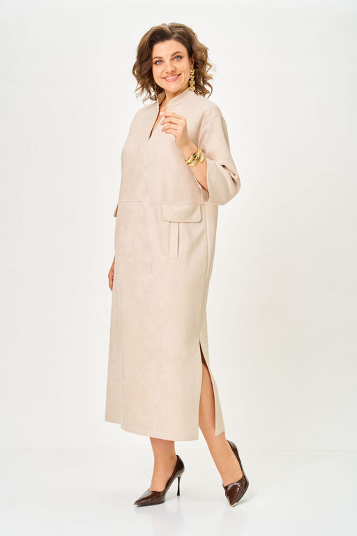 Платье Anastasia Mak 1319 песочный