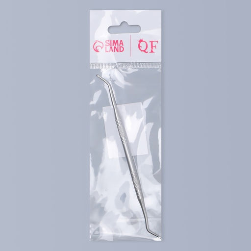 Кюретка двусторонняя, 13.5 см, цвет серебристый