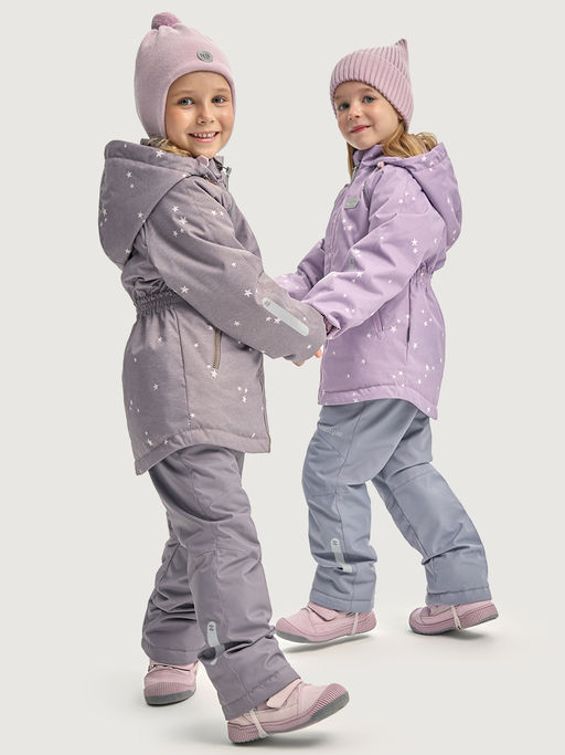 Костюм 7м1026 пудра/светло-серый