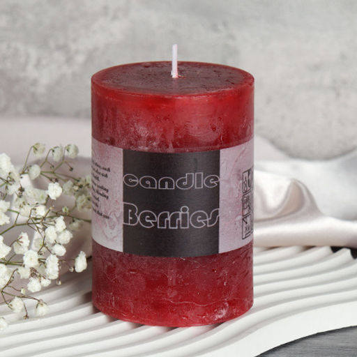 Свеча столбик арома 7х9,5 см / ZH-042 /уп 72/ микс - ГалеонТрейд фото 3