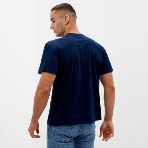 Футболка мужская Collorista, размер 46-48, тёмно-синяя