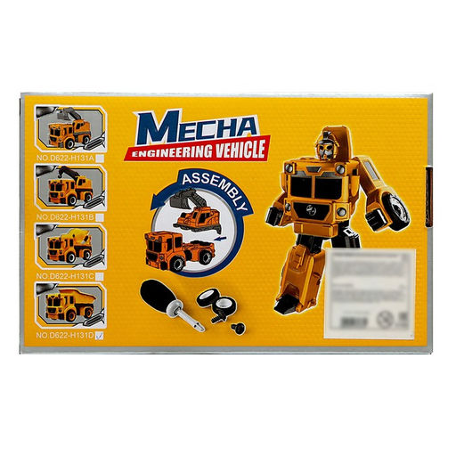Конструктор винтовой «Самосвал», 2 в 1 робот-машина
