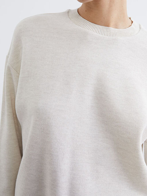 Bisiklet Yaka Kad?n Sweatshirt